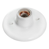 Kit 10 Plafon Com Bocal Porcelana 100w E27  